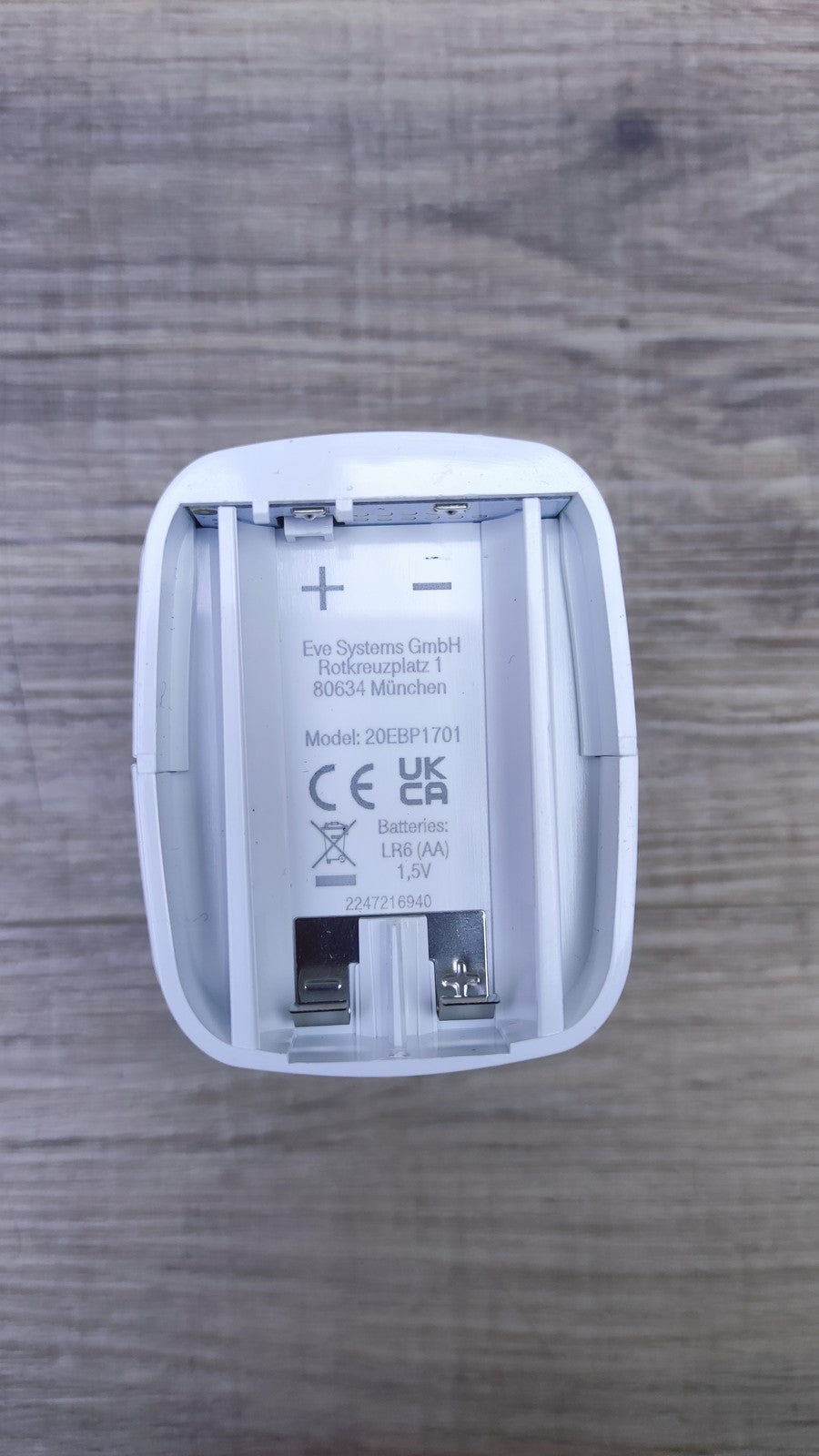 Eve Thermo Smartes Heizkörperthermostat mit LED-Display, I35771