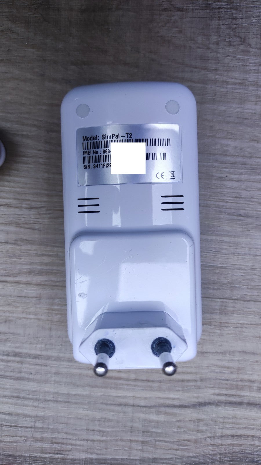 SimPal T2 SMS Stecker, Erkennung von Stromausfall und Temperatur, I36456