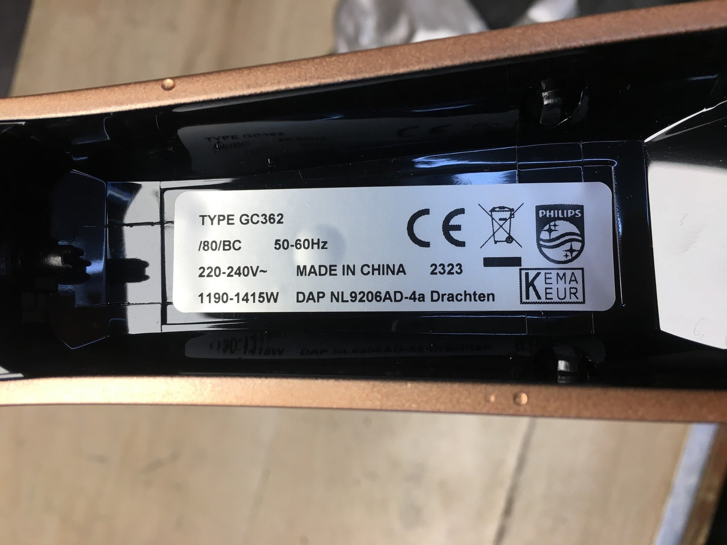 Philips GC362 Dampfbügeleinsen, I39037