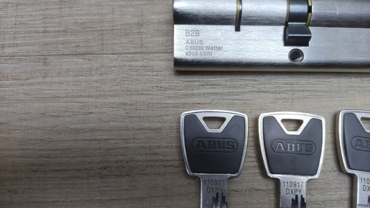 ABUS Profilzylinder XP20SN 40/50 inklusive Sicherungskarte, I35362