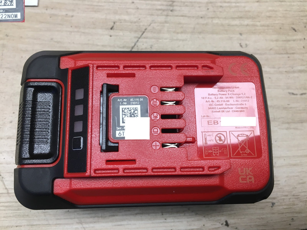 Einhell Akku PXC 18V 5,2Ah (4511608), I41043