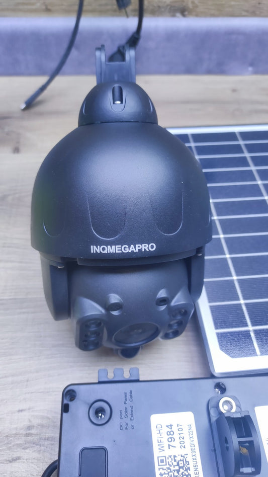 INQMEGAPRO Überwachungskamera mit Solarpanel, Aussen 4MP, I35907