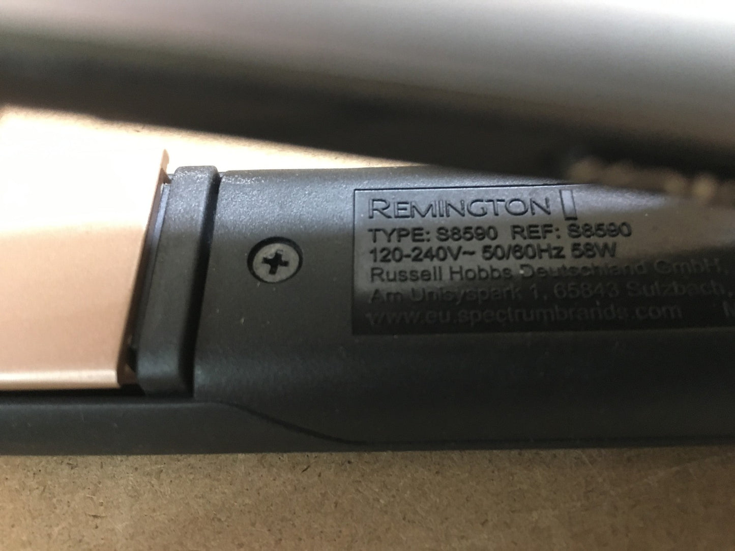 Remington Keratin Therapy Haarglätter S8590, I38925