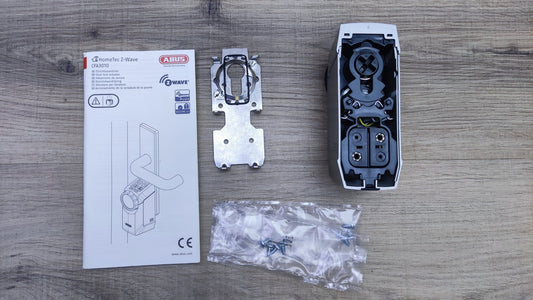 ABUS HomeTec Pro Z-Wave-Türschlossantrieb CFA3010 silber, I35906