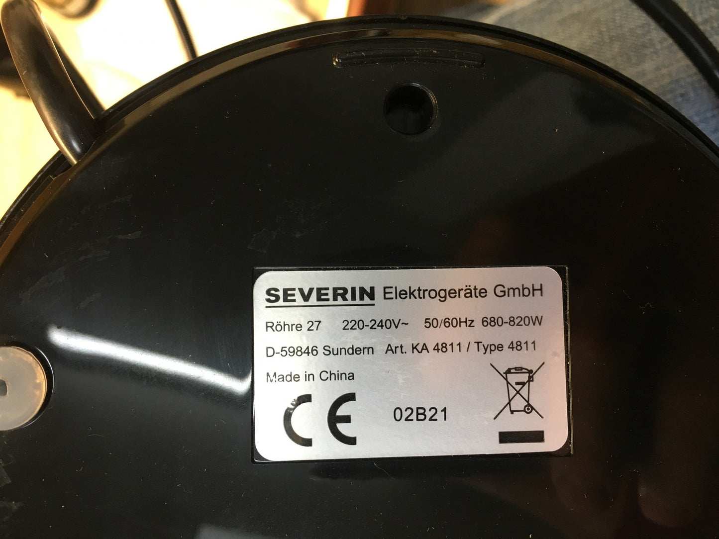 Severin KA 4811 Filterkaffeemaschine, I39016