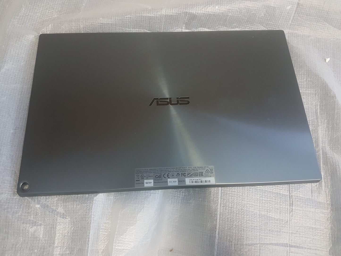 Asus Zenscreen Go MB16AP 15,6" tragbarer Monitor FHD 1920x1080 USB-C IPS-Panel
