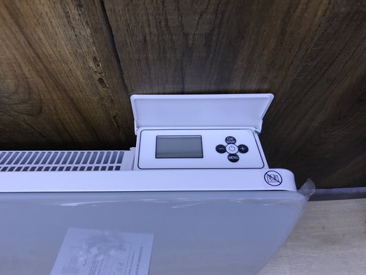 Carrera HW15GT41T Heizkörper Keramik Glas 1500 W weiß LCD, I27856