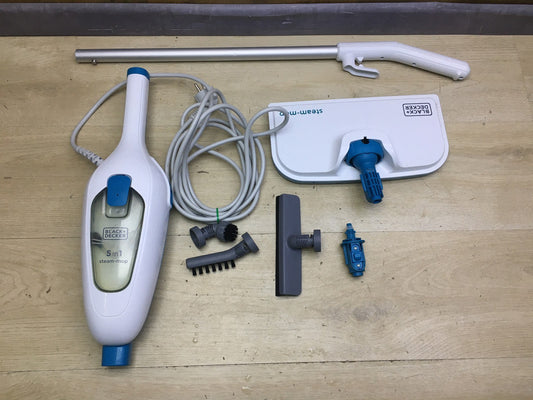 Black+Decker FSMH13E5-QS Dampfwischer mit Handreiniger 5 in 1, I34706
