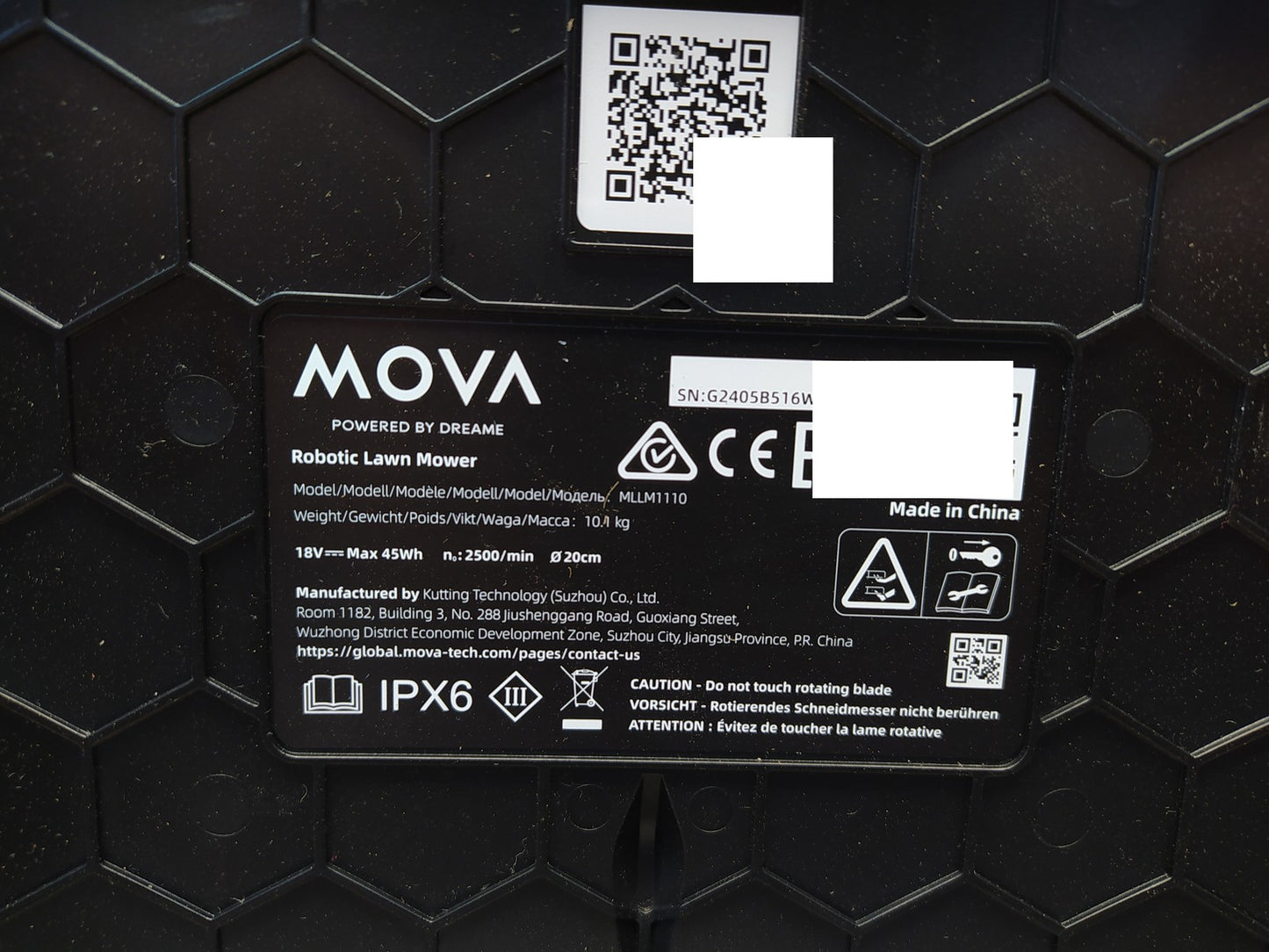 Dreame MOVA 600 Rasenmäher Roboter (MLLM1110) I36581