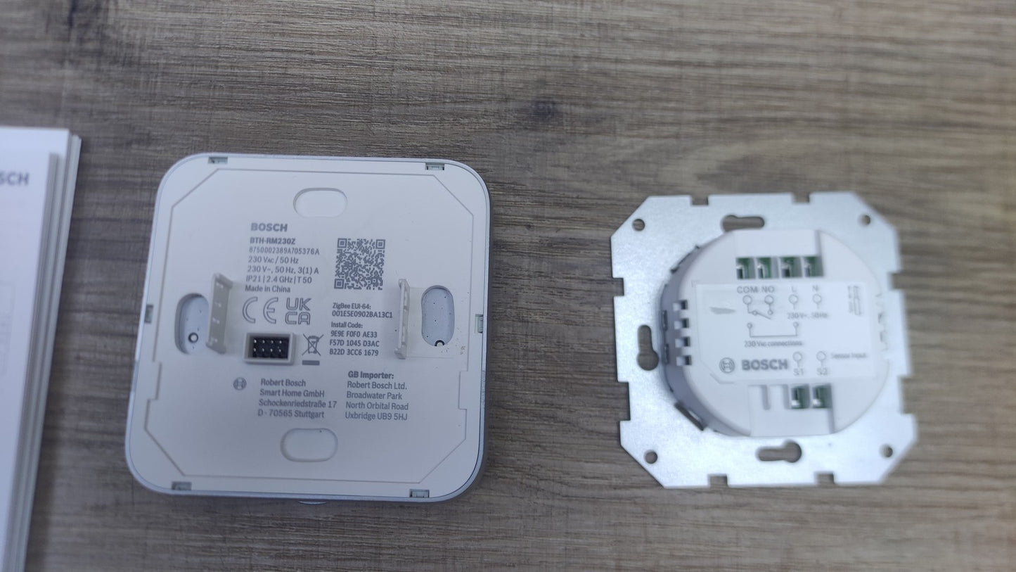 Bosch Smart Home BTH-RM230Z Raumthermostat II 230V, I38491