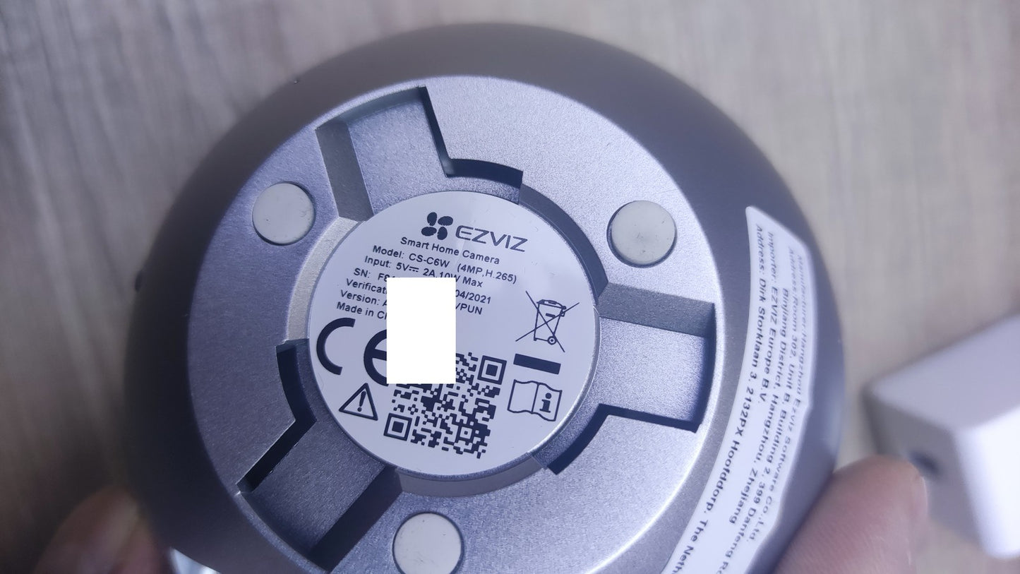 EZVIZ C6W Indoor 4MP Überwachungskamera, WLAN IP-Kamera mit Schwenkung, I37637