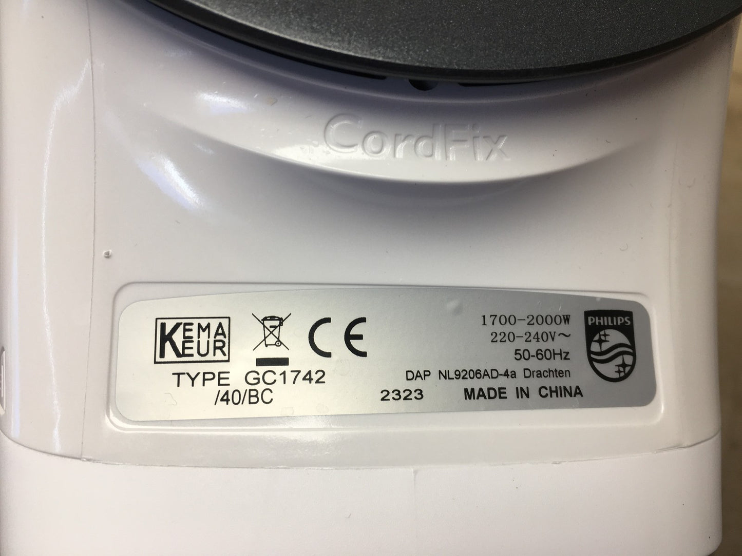 Philips EasySpeed Bügeleisen GC1742/40, rot, I39036