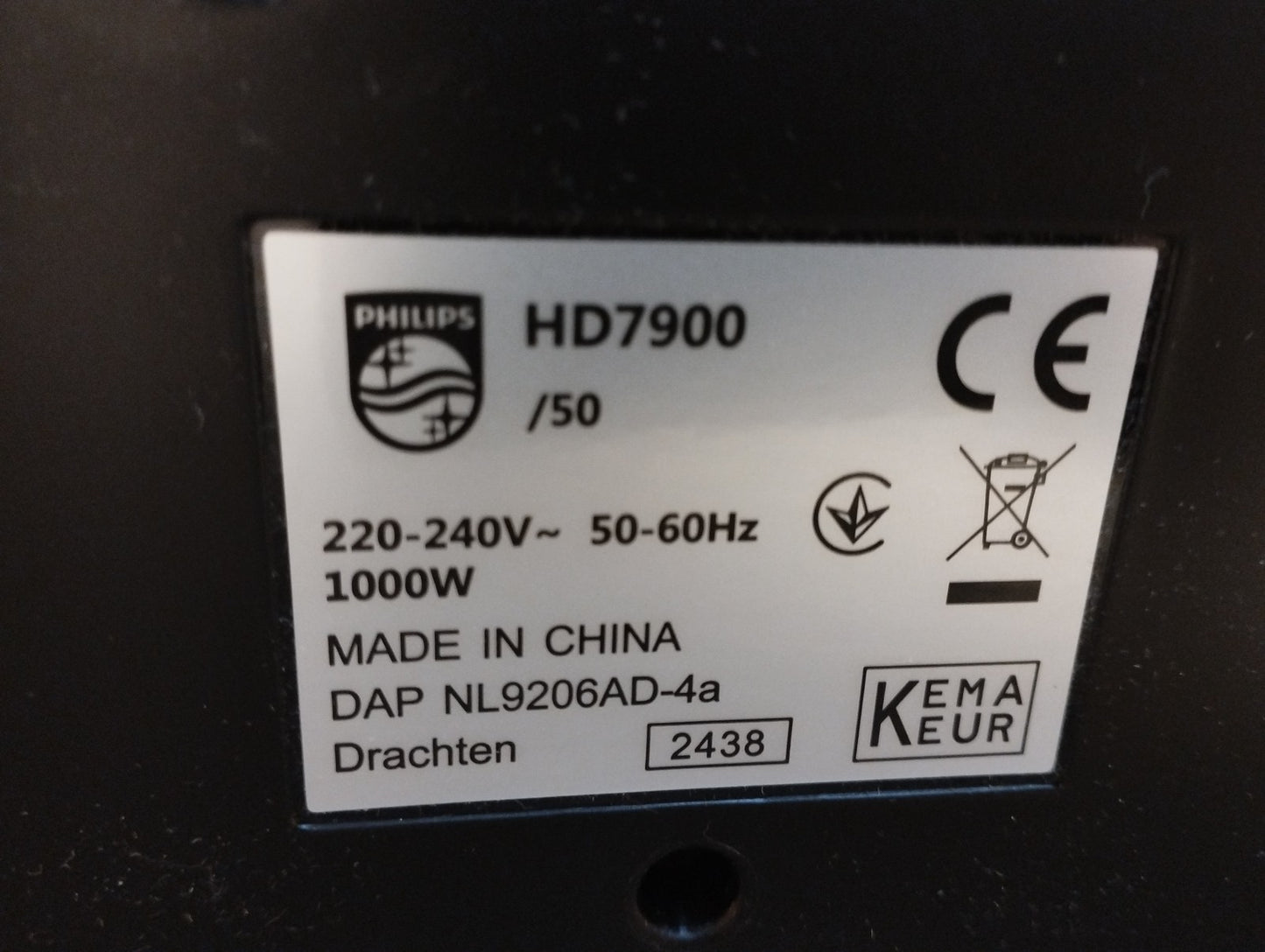Philips HD7900/50 Filterkaffeemaschine, 1,25-L-Glaskanne, I39653
