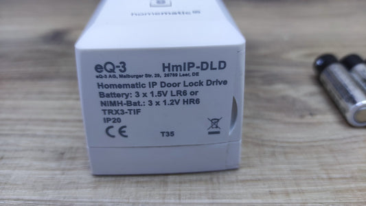 Homematic IP Smart Home HmIP-DLD Türschlossantrieb 154952A0, I37323