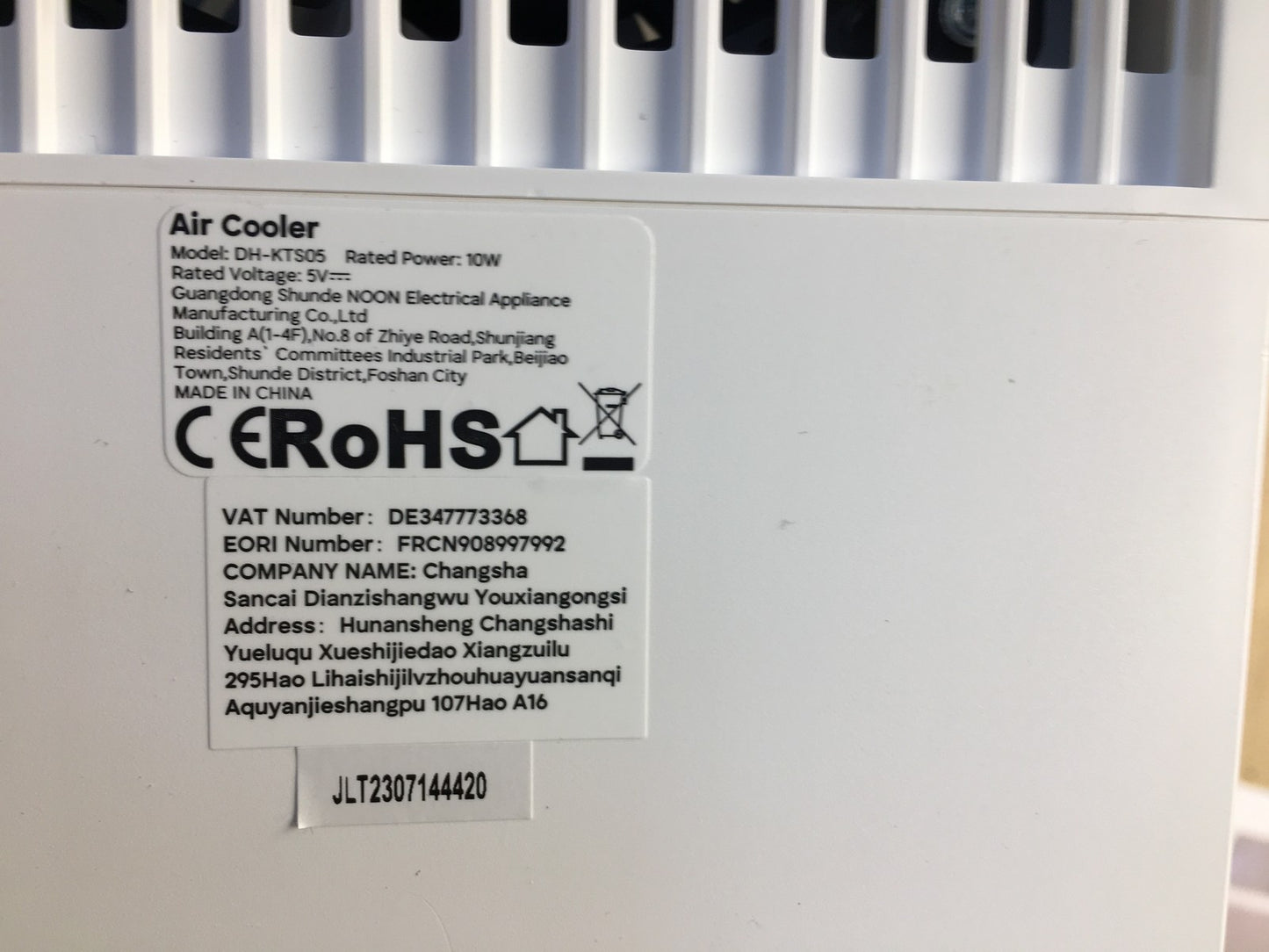 OMISOON DH-KTS05 Mobile Klimaanlage 800ml, 4 in1, I36616