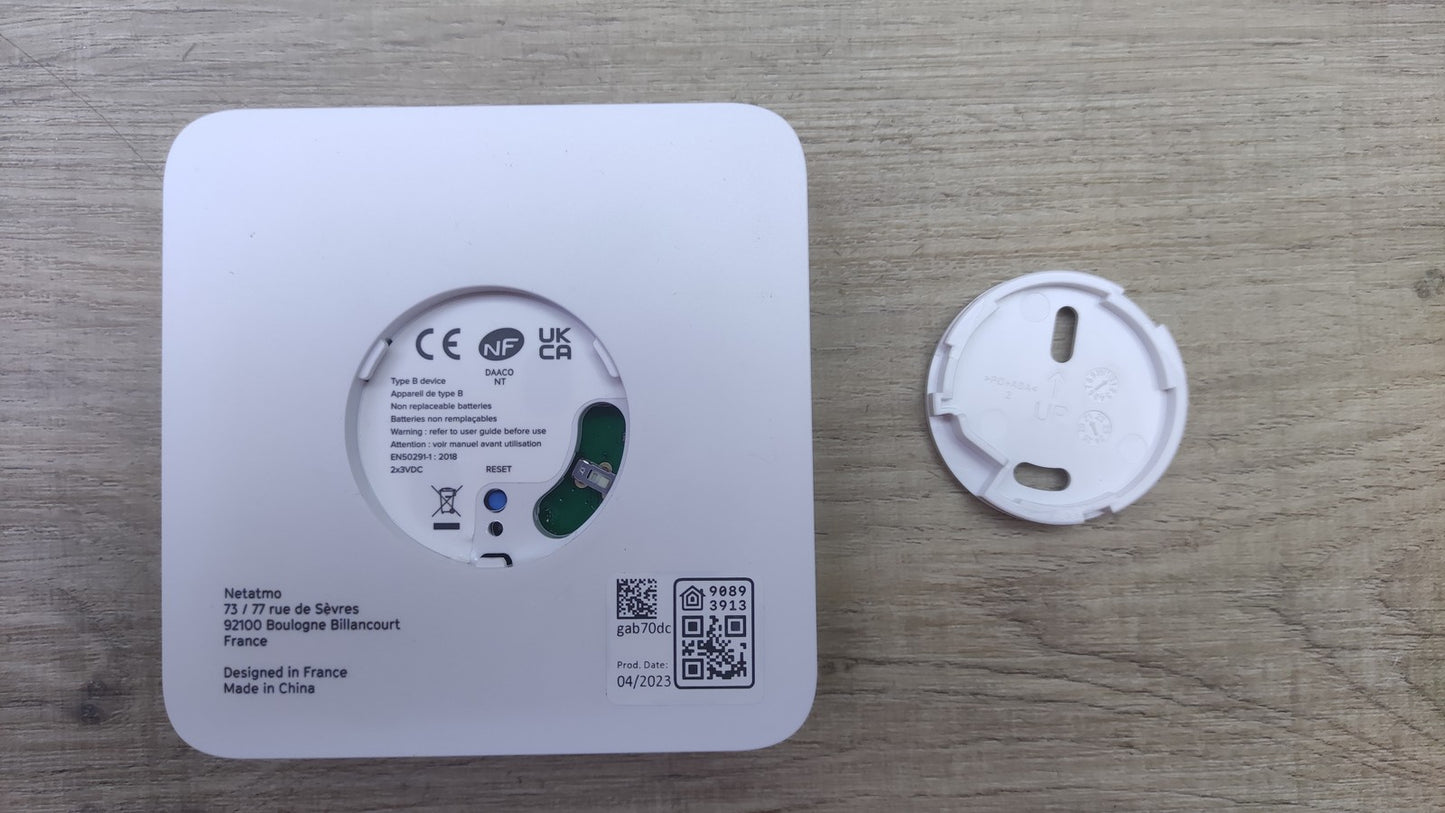 Netatmo NCO-N Kohlenmonoxidmelder, I38981