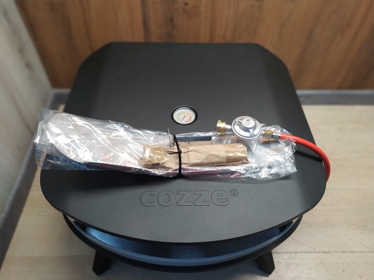 cozze 17" Pizzaofen mit rotierendem Pizzastein 90427, 6,0 kW Gasofen, I38798