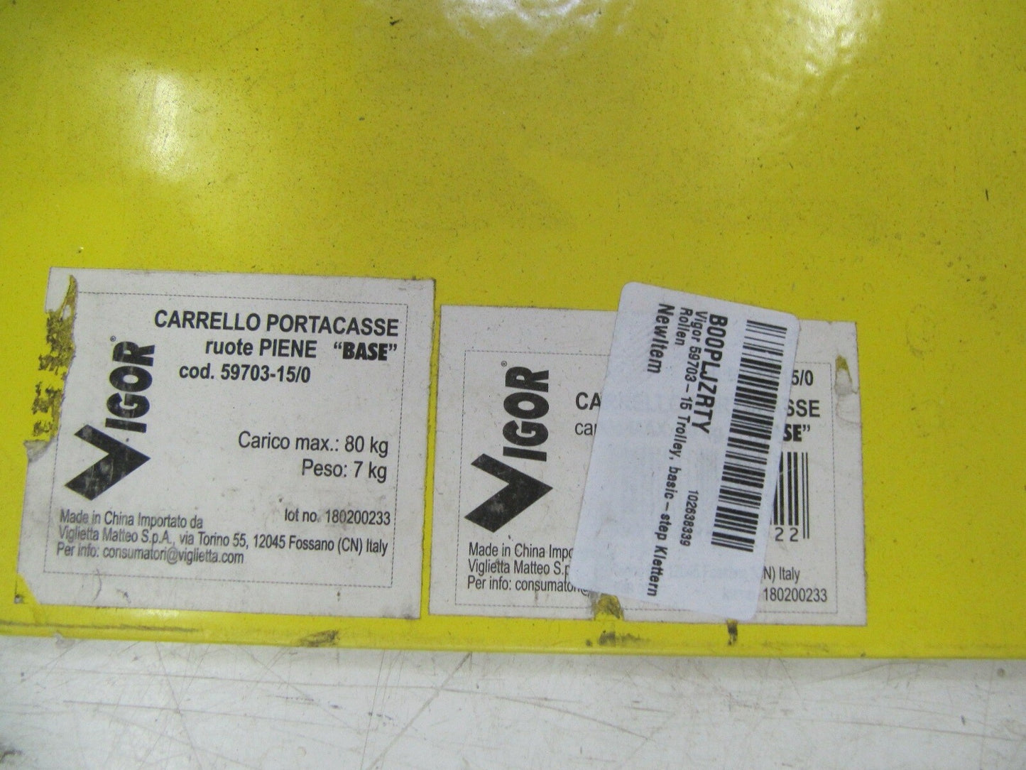 Vigor 59703-15 Sackkarre Transportkarre basic-step Klettern Rollen, Y03924