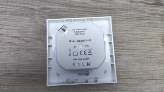 Eve Light Switch Smarter Lichtschalter 20EBW1701, I35346