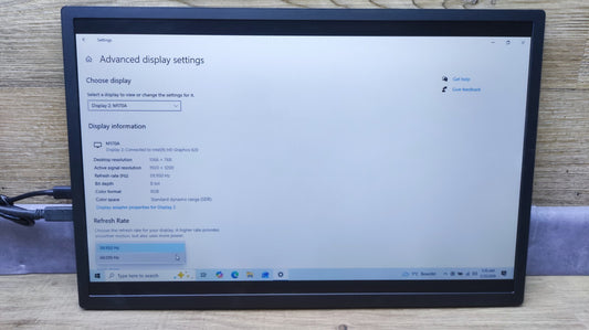 Kumk Tragbarer Monitor TH-170FC 17,1" WUXGA 1920x1200 HDR USB-C Mini-HDMI