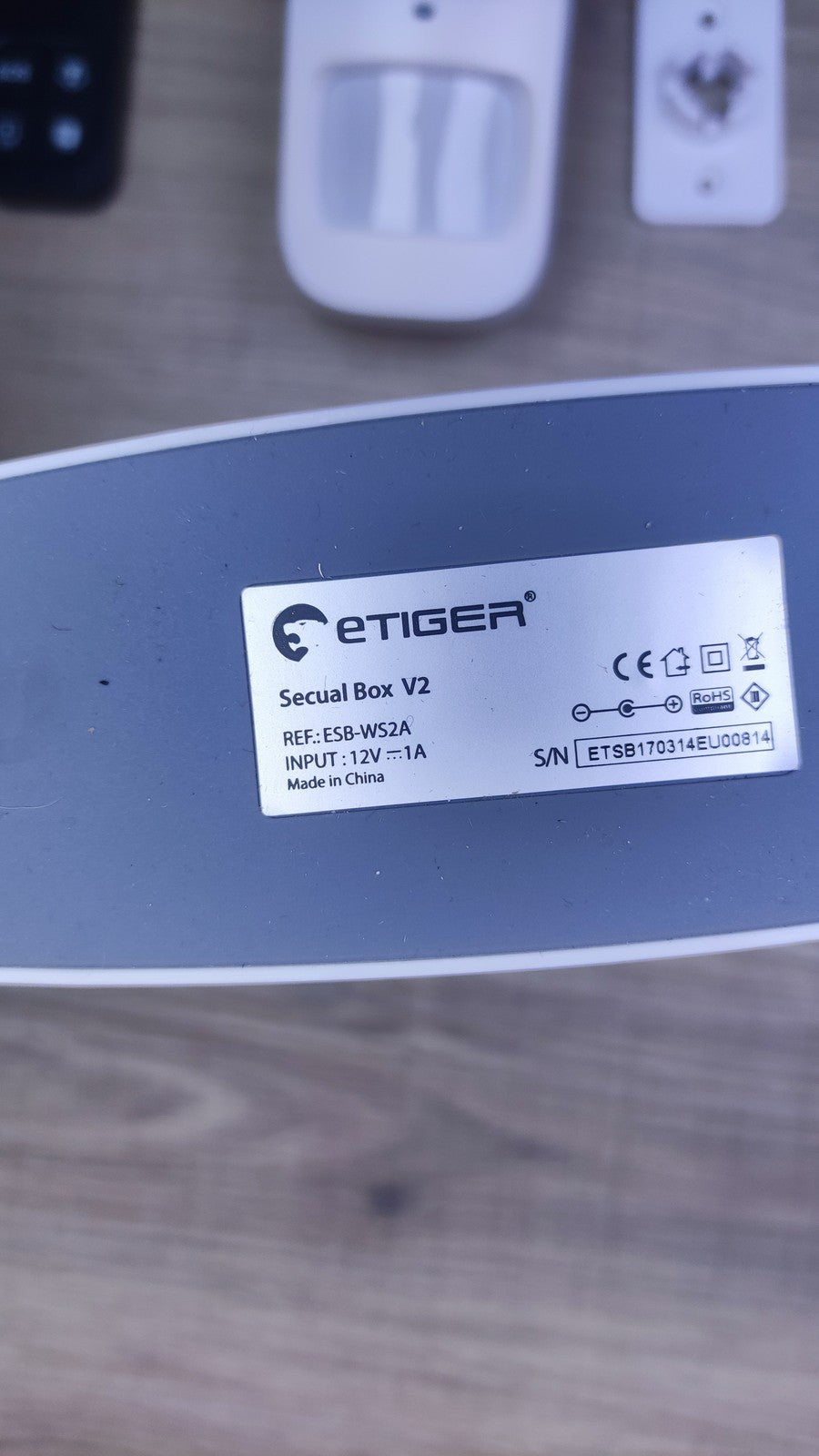 Kit Secual Box V2 eTiger GSM Alarmsystem, I36374
