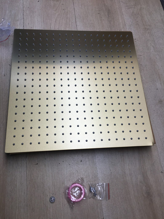 KINLIV KLD01-2C Duschkopf Regendusche Gold 40 cm, I38225