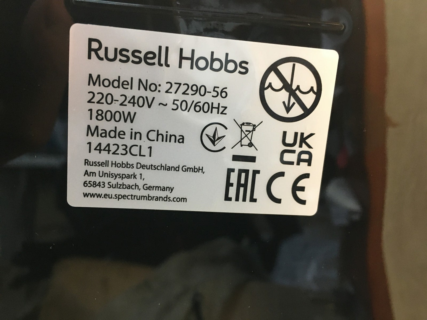 Russell Hobbs 27290-56 Heißluftfritteuse Doppelkammer, I37735
