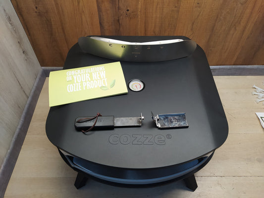 cozze 17" Pizzaofen mit rotierendem Pizzastein 90427, 6,0 kW Gasofen, I38794
