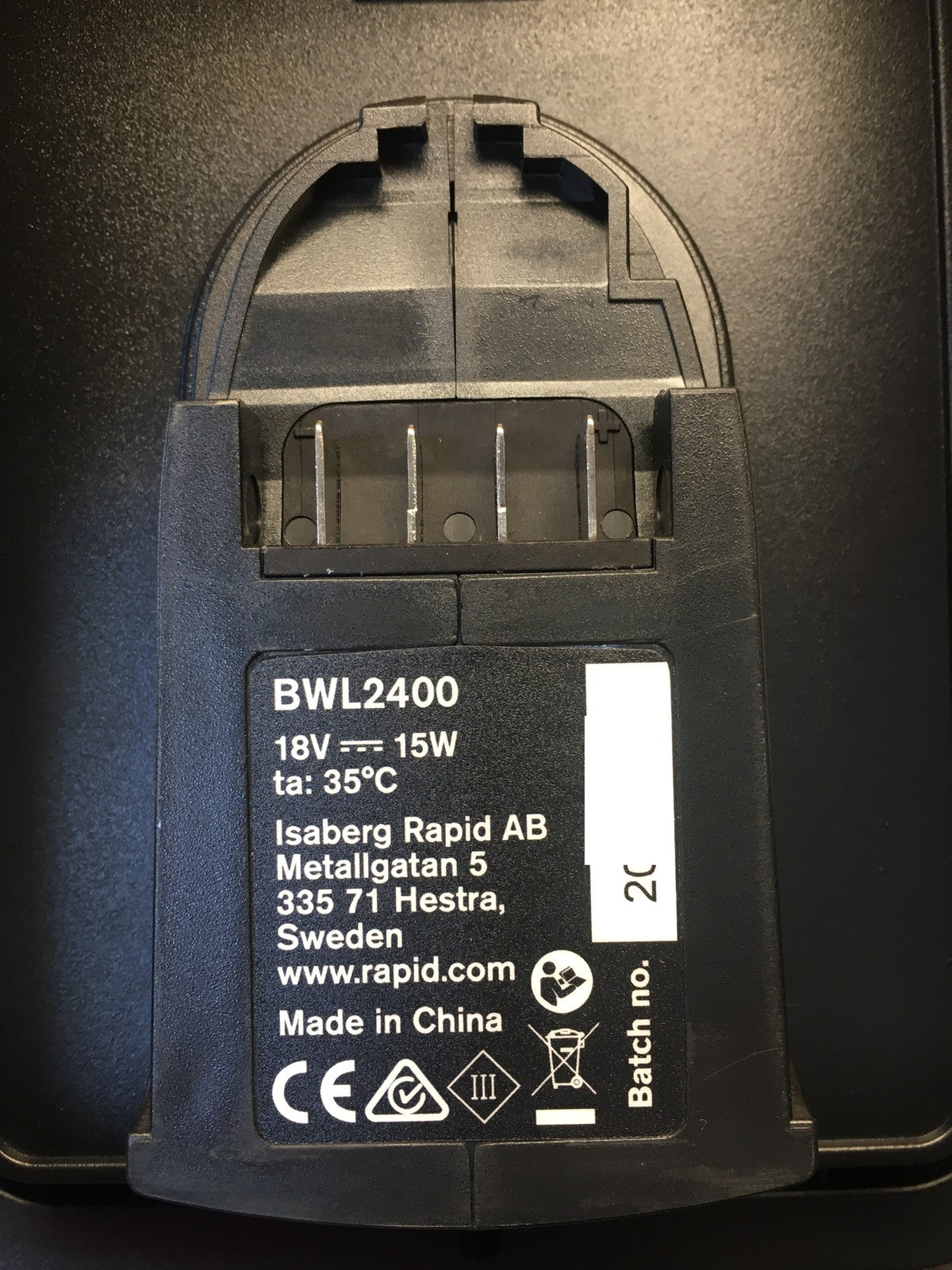 Rapid Akku-Arbeitsleuchte BWL2400 Solo Ultrahelle 2400 Lumen, I38607