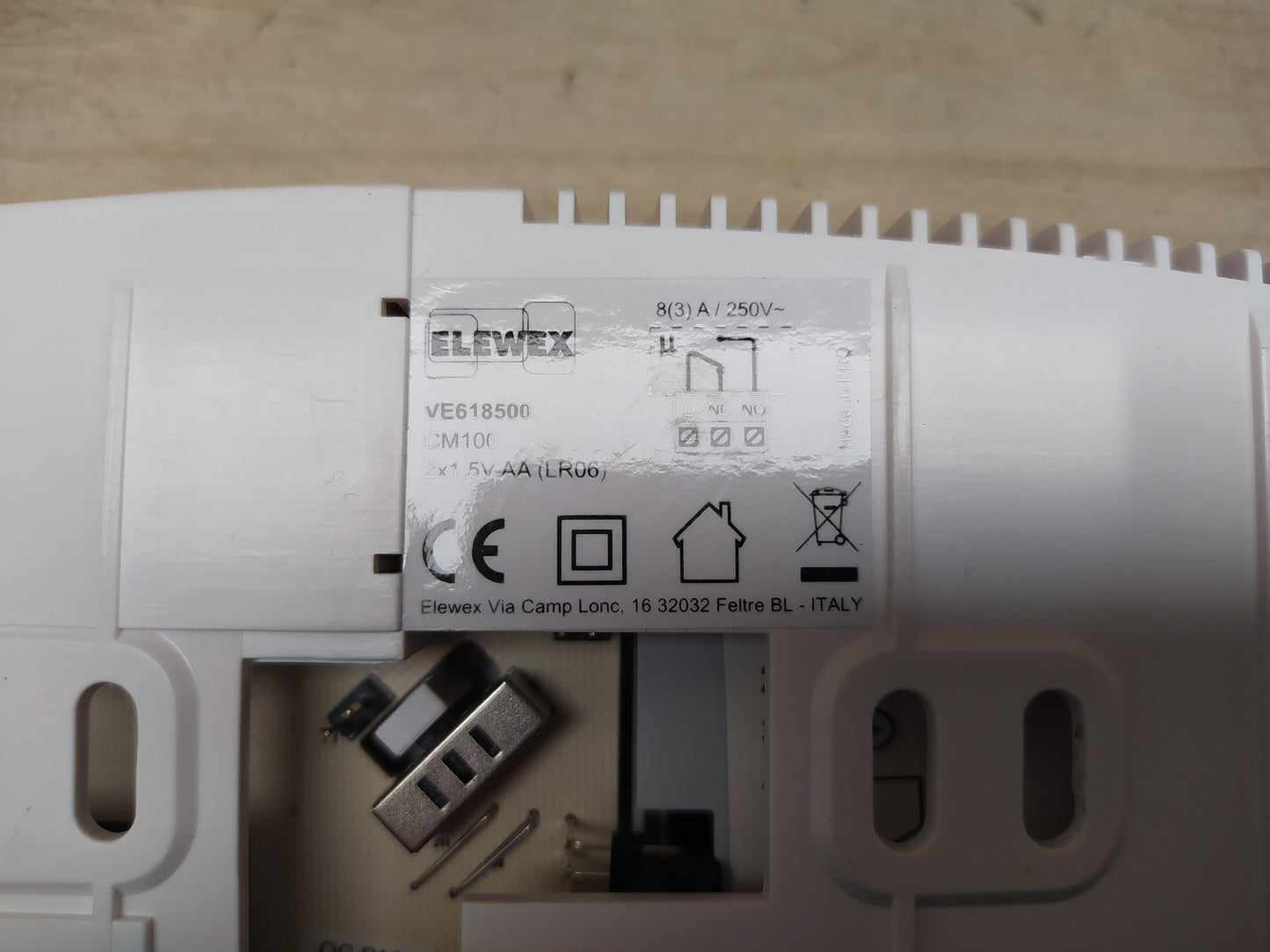 Vemer VE618500 Chronothermostat Elewex CM100 I35838