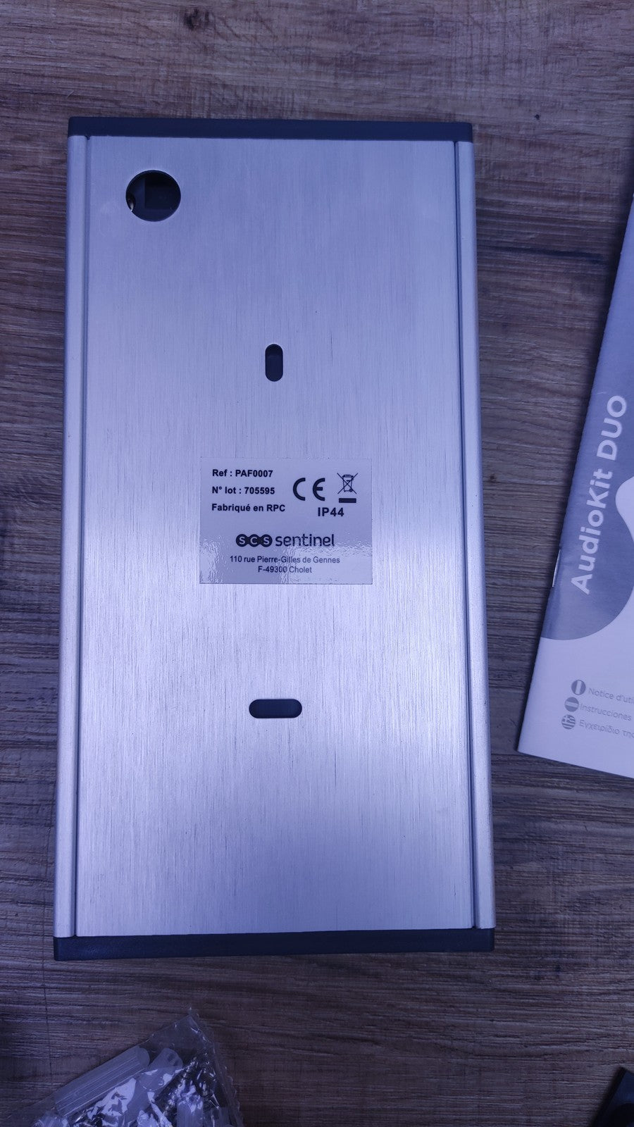 SCS Sentinel PAF0007 Türsprechanlage für 2 Wohnungen AudioKit Duo, I37104