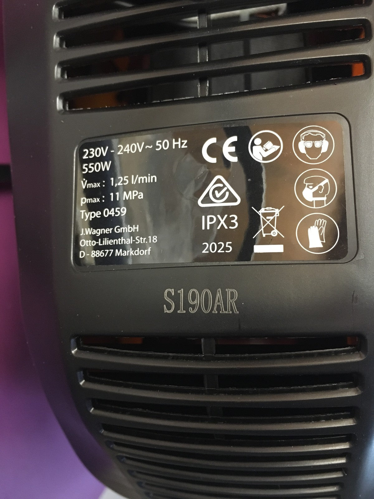 Wagner Control Pro 250 M Airless Elektro-Feinsprühsystem, I36927