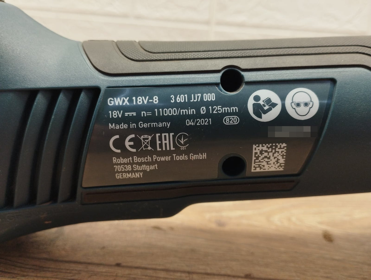 Bosch GWX 18V-8 Winkelschleifer mit X-LOCK 3 601 JJ7 000