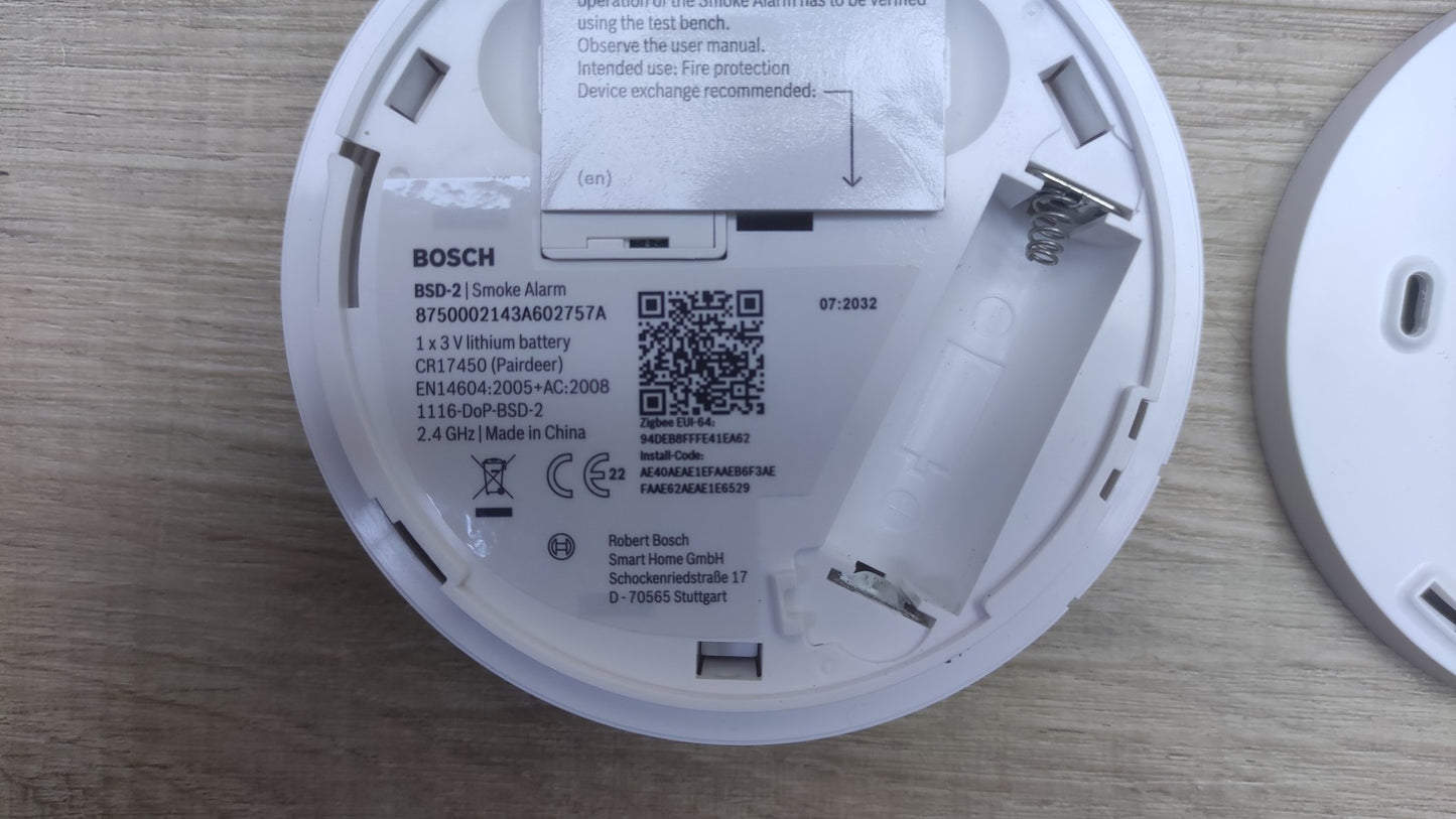 Bosch Smart Home Rauchmelder II, mit App-Funktion, I36853