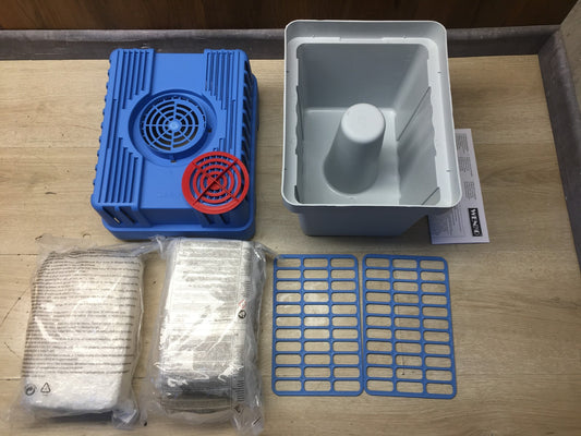 WENKO 5410050500 Feuchtigkeitskiller mit 5 kg Granulatblock I36821