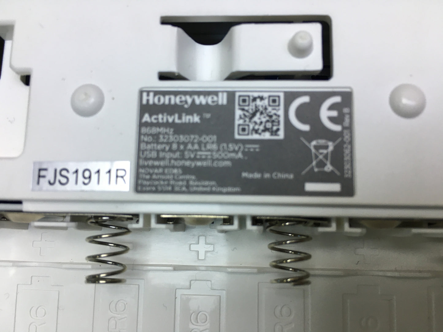 Honeywell Home Security Funk-Alarmanlagen Starter-Set HS330S, weiß, I31398
