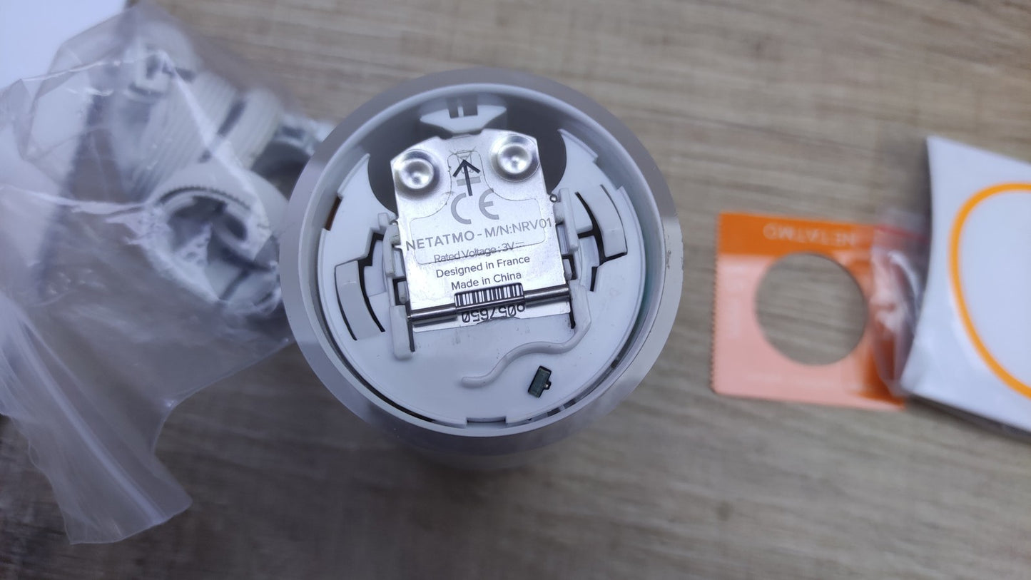 Netatmo Smartes Heizkörperthermostat WLAN, Zusatzmodul, I34610
