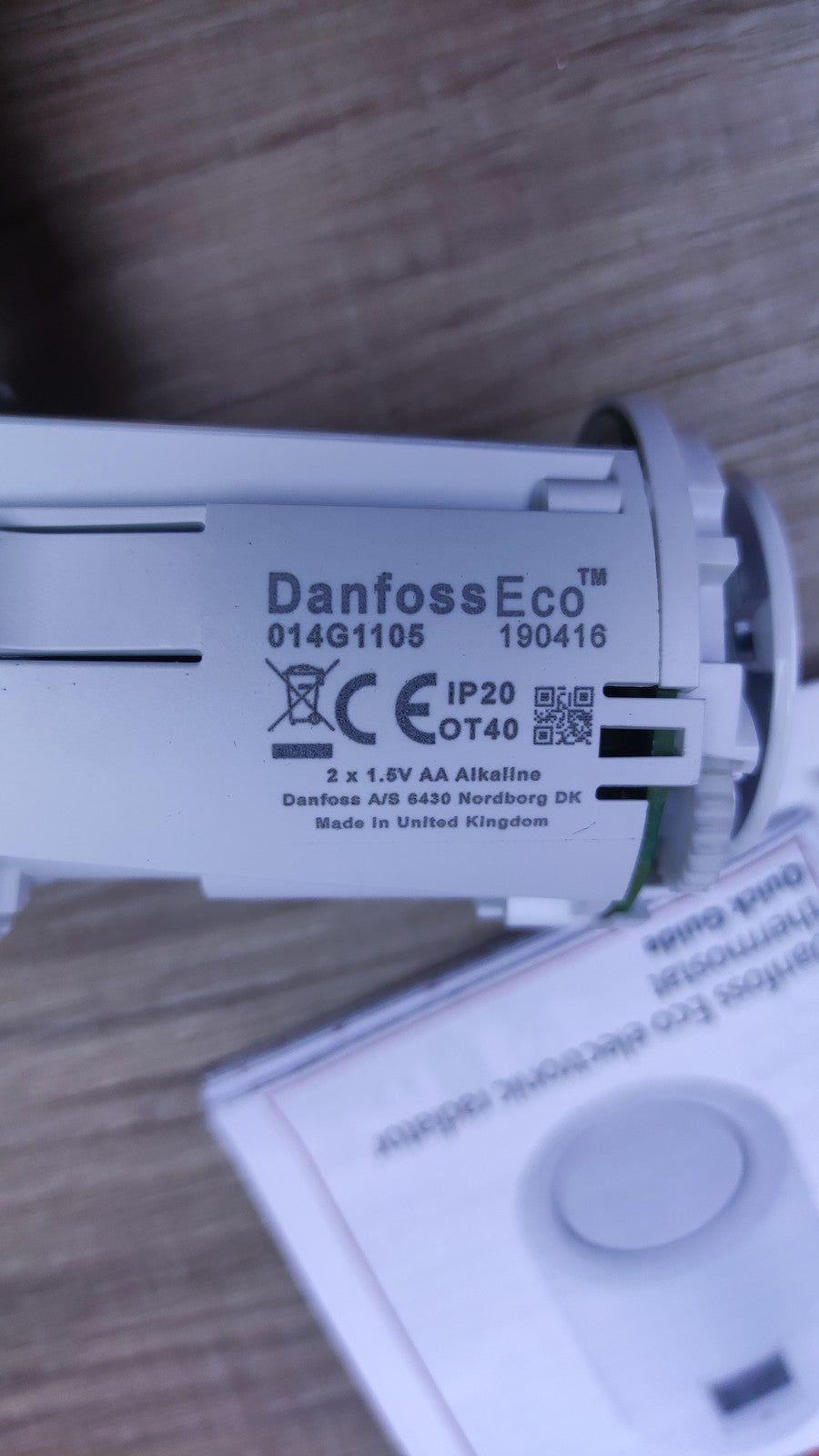 Danfoss 014G1105 Eco Home Heizkörperthermostat, I36135