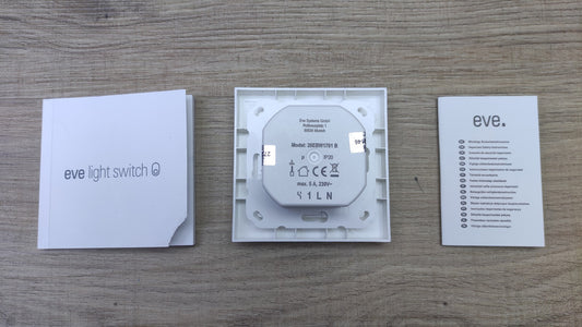 Eve Light Switch Smarter Lichtschalter 20EBW1701, I40579