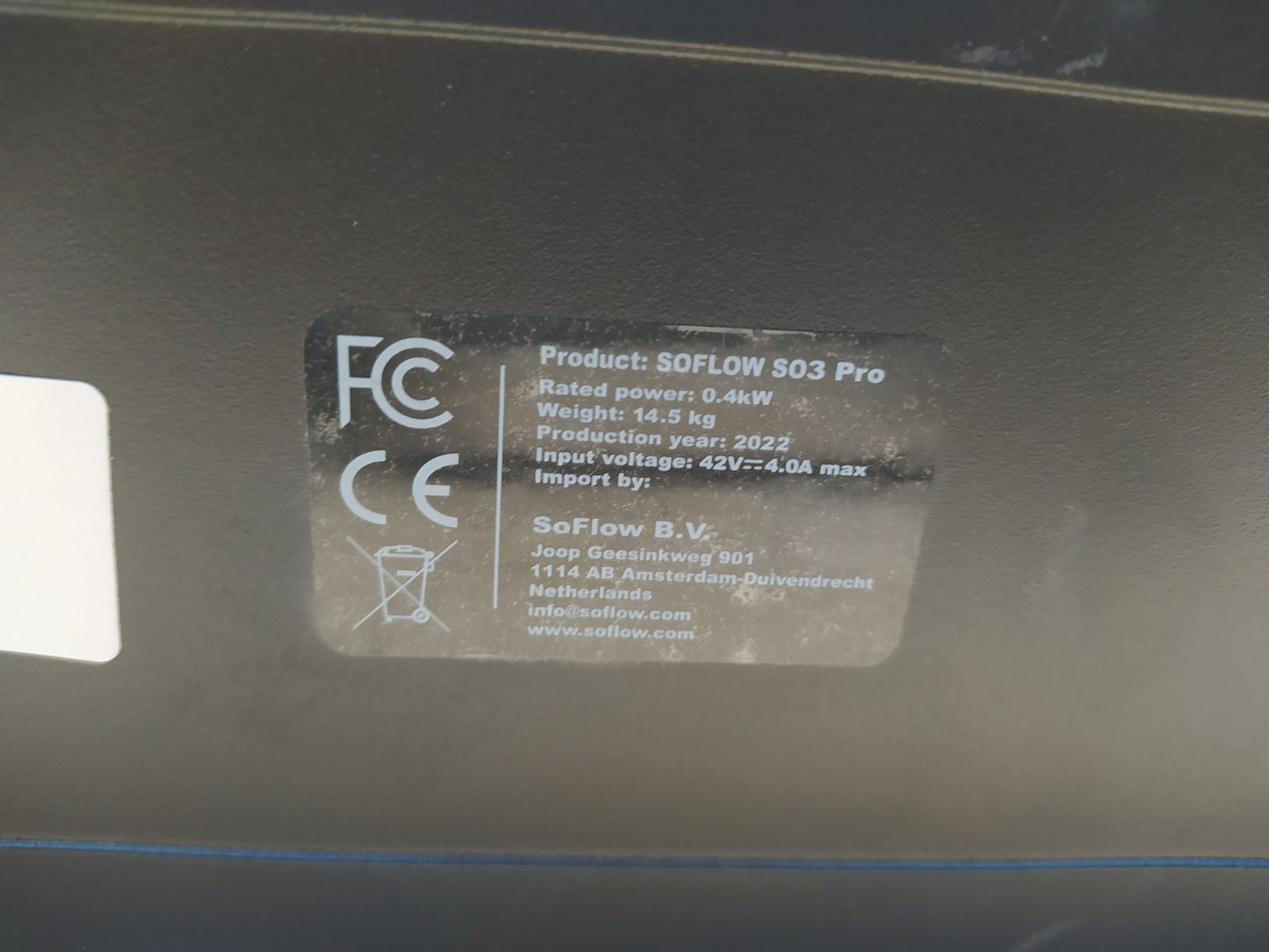 SOFLOW SO3 Pro E-Scooter, I37703