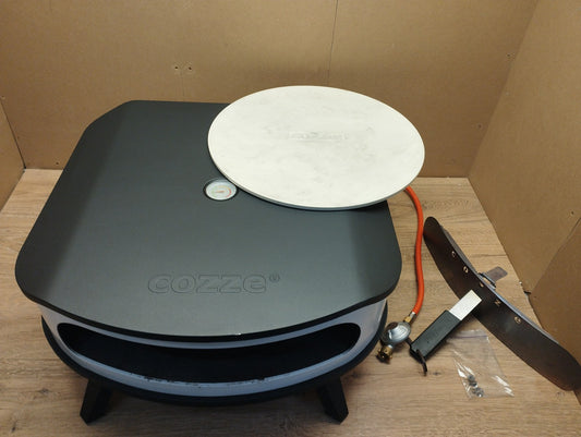 cozze 17" Pizzaofen mit rotierendem Pizzastein 90427, 6,0 kW Gasofen, I39573