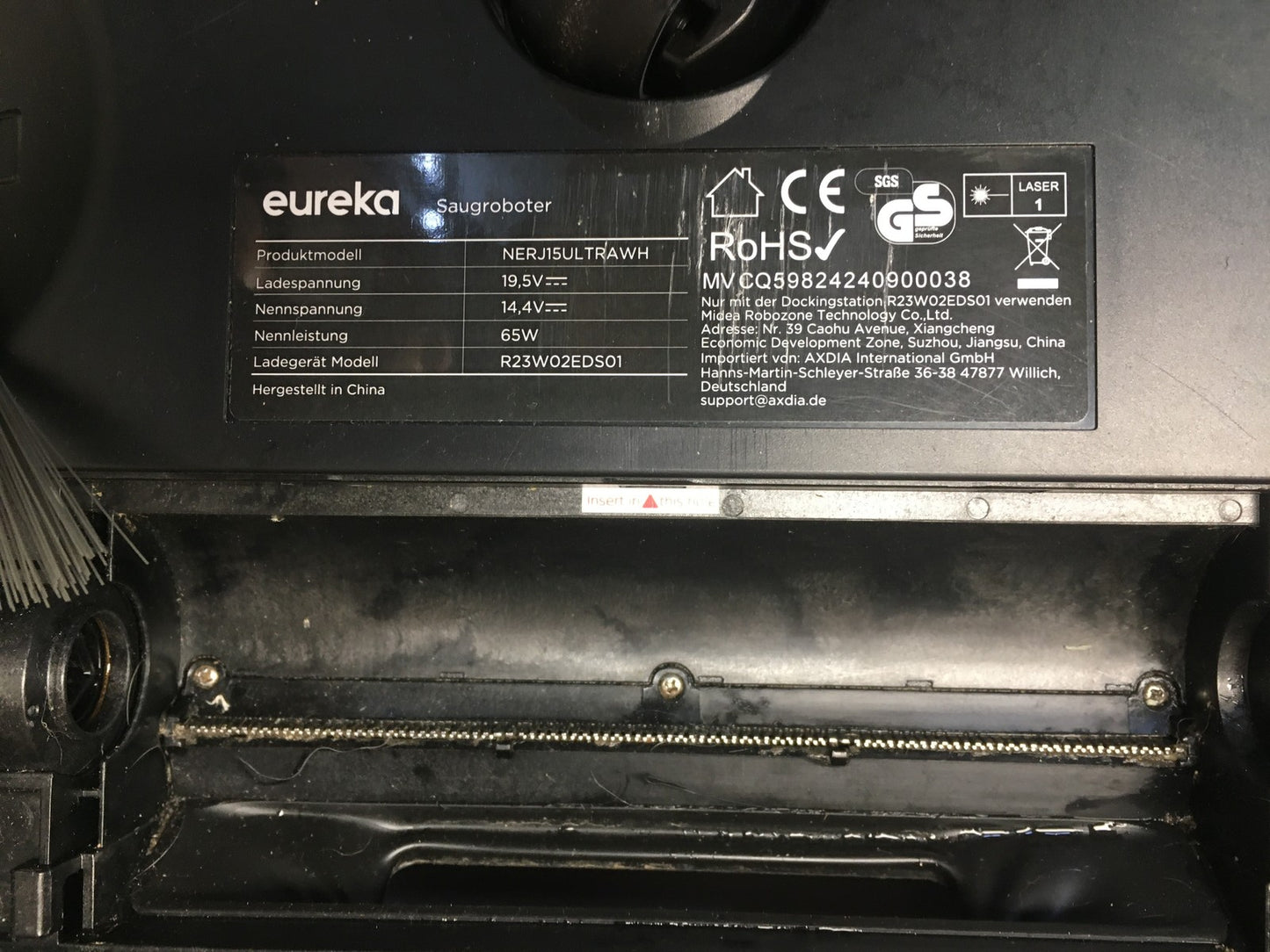 Eureka J15 Pro Ultra Saug- & Wischroboter, I36005