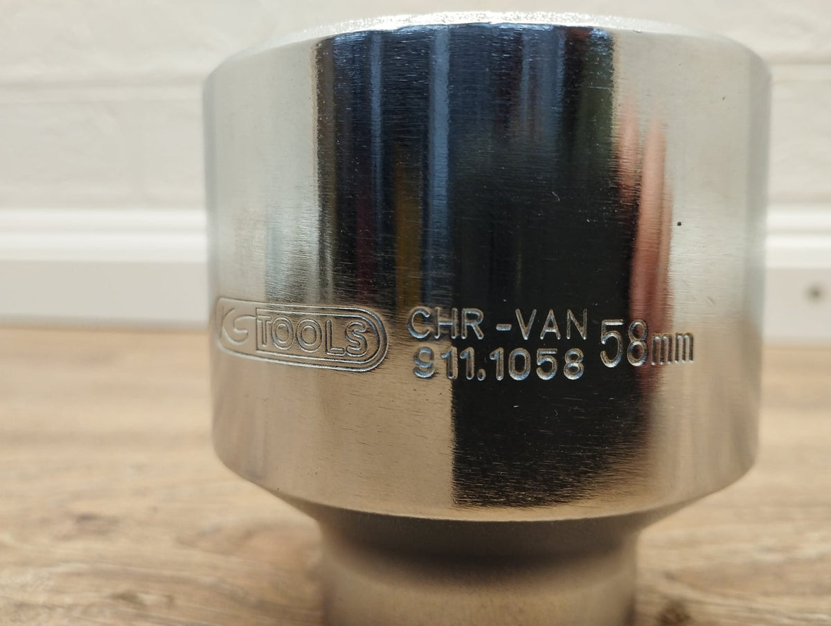 KS TOOLS 58 mm Sechskant-Stecknuss 911.1058