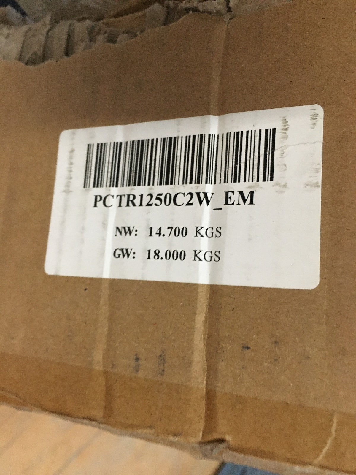 EMKE PCTR1250C2W Elekto-Heizkörper 1200 x 500 mm I34962