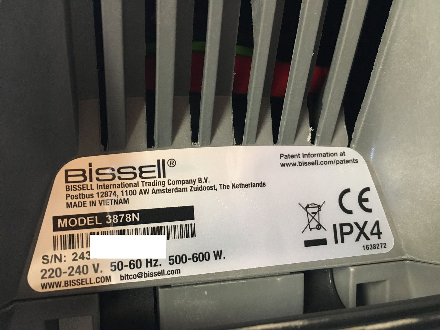 BISSELL 3878N PowerWash Pet Teppichreiniger Nasssauger, I37765