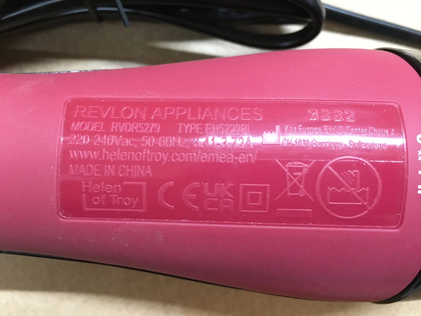 REVLON Salon One-Step RVDR5279 Haartrockner und Volumiser, I38920