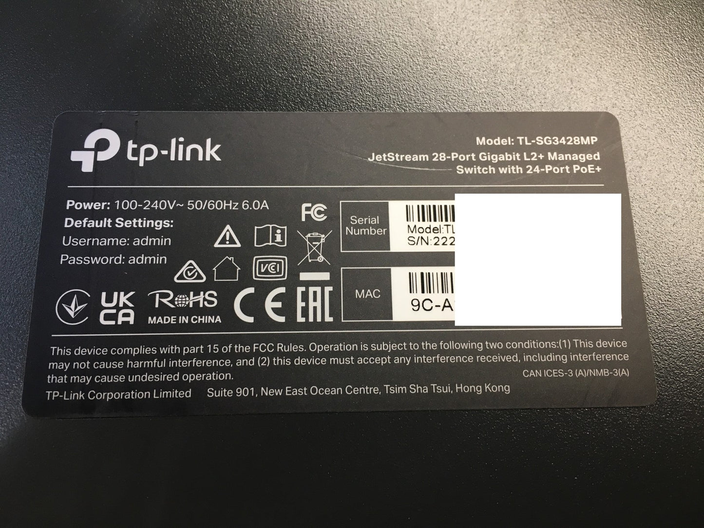 TP-Link TL-SG3428MP Netzwerk-Switch, I37872