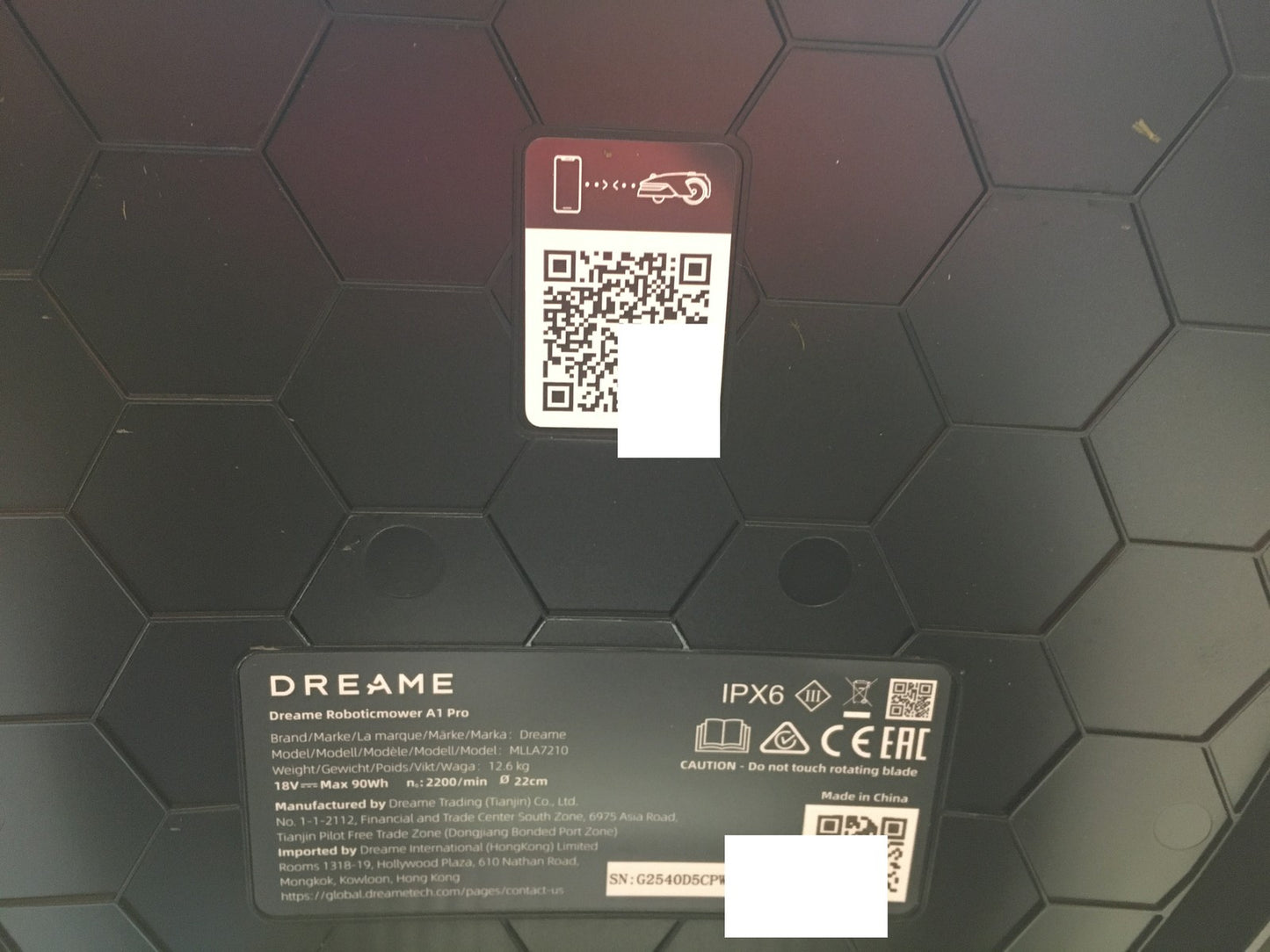 DREAME Intelligenter Mähroboter A1 Pro bis 2000m² 3D Sensor (MLLA7210) I38567