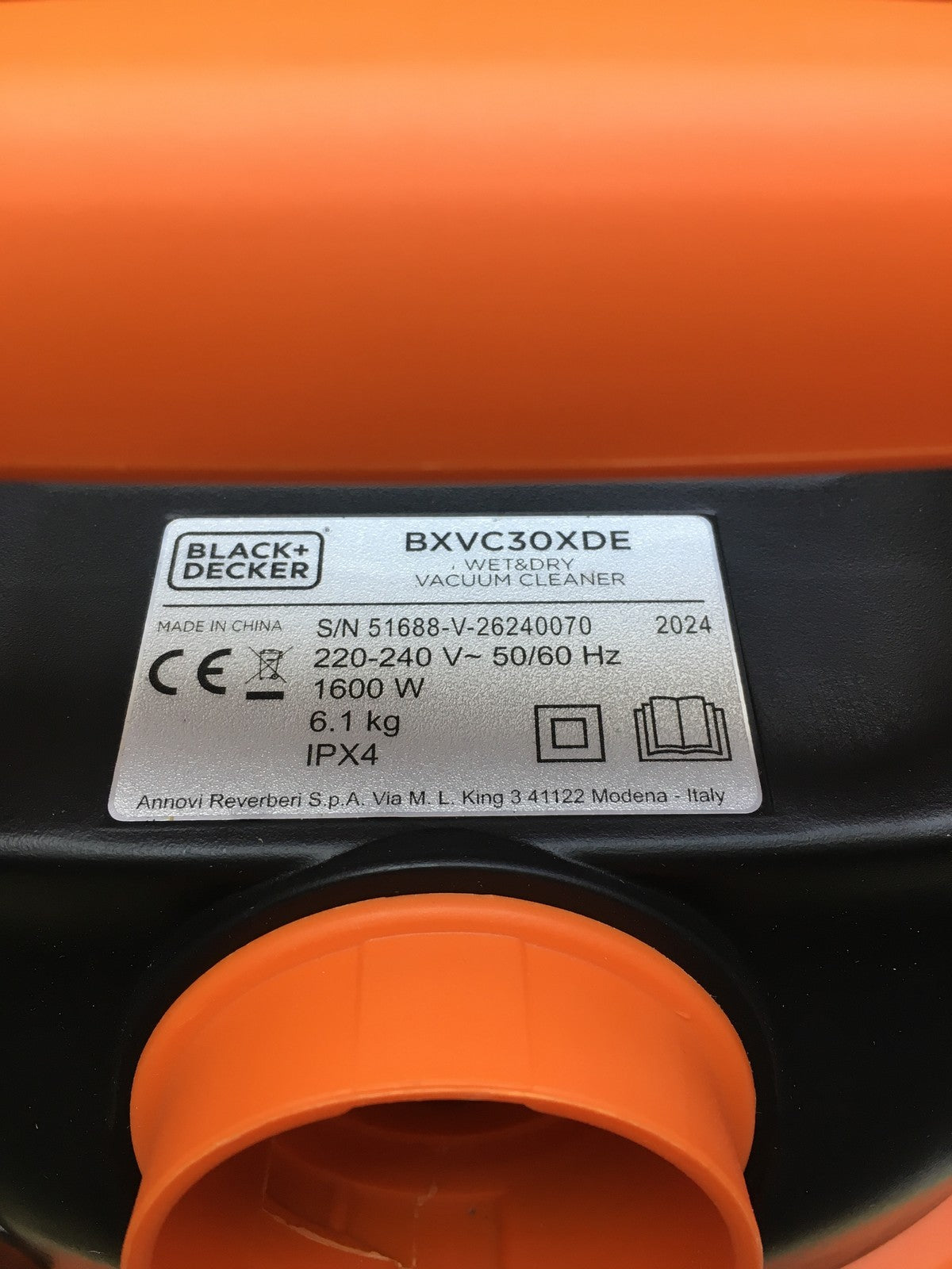 BLACK & DECKER Staubsauger BXVC30XDE 1600 W, I34569
