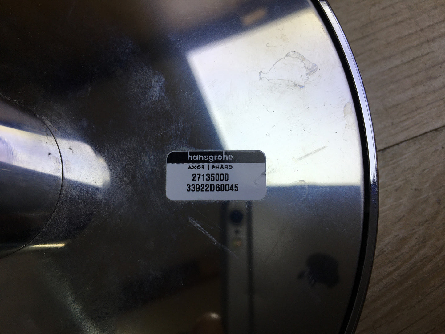 hansgrohe Croma shower system with thermostat 27135000, I30497